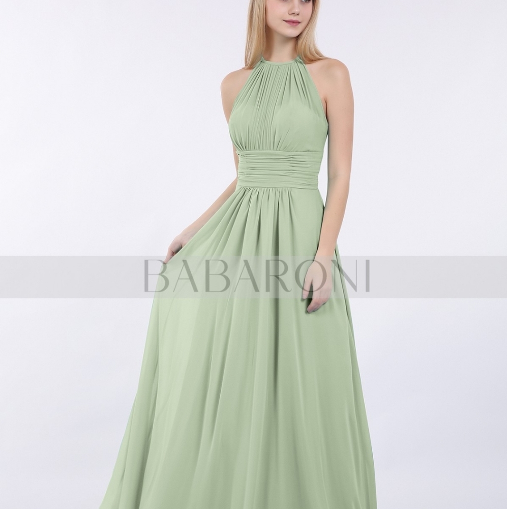 Babaroni Doris Dress in Dusty Sage